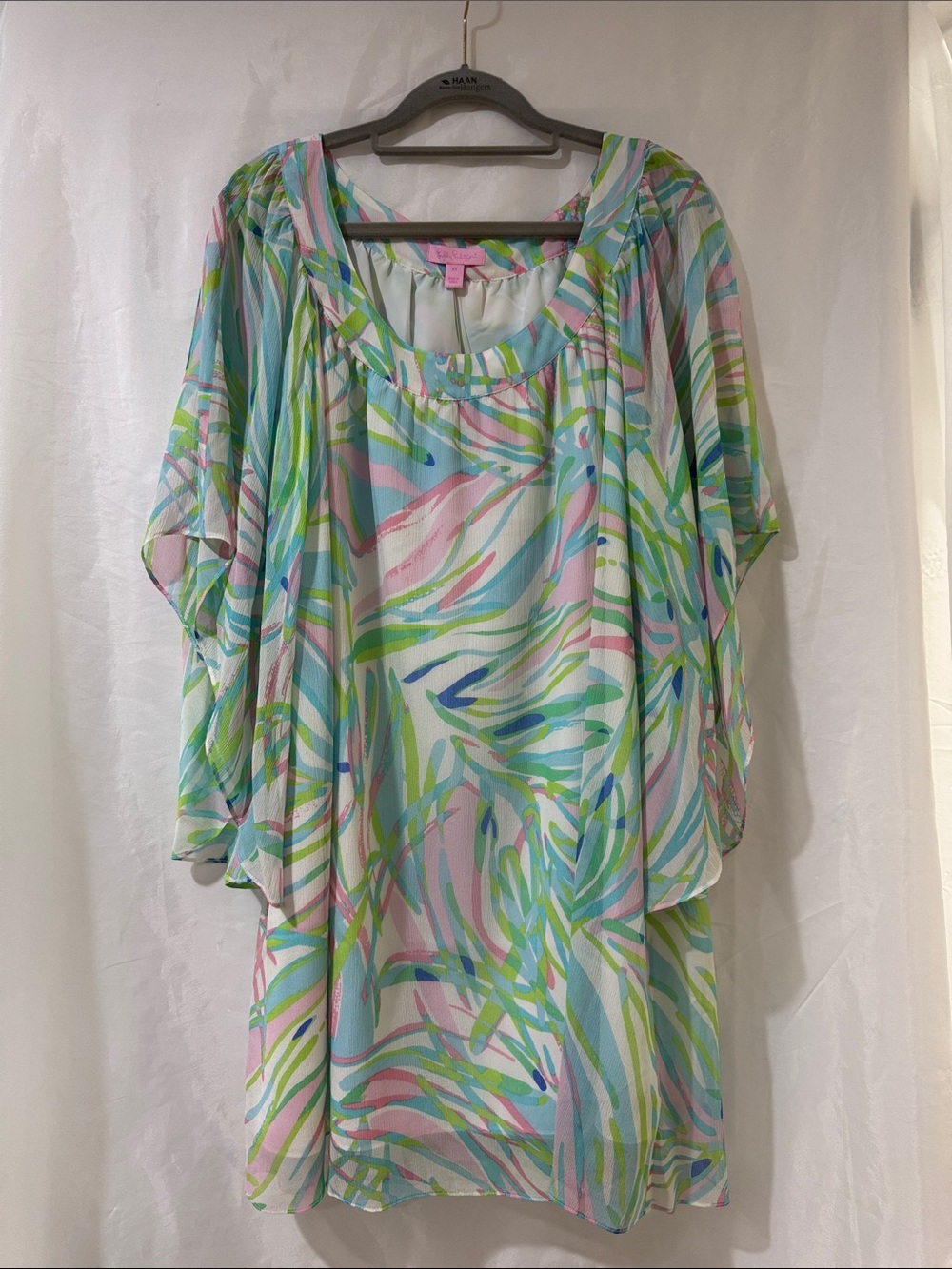 Lilly Pulitzer XS Marietta Silk Caftan dress New